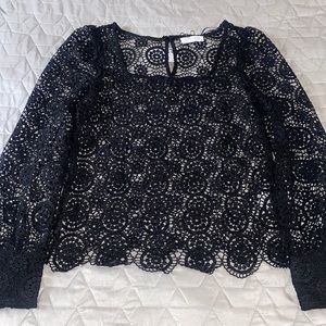Calista black blouse used in good condition small size